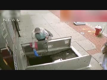 歩きながら携帯電話をやった結果　転落した件