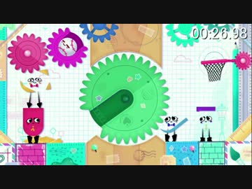 【グルグルはぐるま】スニッパーズ4人モード個別RTA【54.56秒】