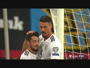 ≪2018W杯欧州予選：第6節≫ ドイツ vs サンマリノ（2017年6月10日）