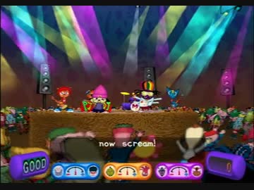 パラッパラッパー2　ステージ8：MC.キングコング・ムシ(最高難易度)