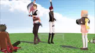 【MMD文アル】ブンシャカ