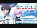 上半期アニソンランキング 2017 ALBUM BEST 75【ケロテレビ】