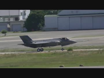 【6_13速報!!!】日本初製造_F-35_ステルス戦闘機、初飛行!!!【小牧】