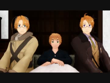 【APヘタリアMMD】61寸劇からのアイネクライネ