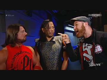 【WWE】AJ&amp;中邑&amp;ゼイン vs KO&amp;ジグラー&amp;コービン【17.06.13】