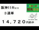 92,090円など万券３本！青木純一郎の競馬全全２０１７年６月１５日（木）