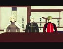 【MMD刀剣乱舞】ねむねむ平安太刀ZZzzz・・【髭・膝・鶯】