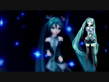 【MMD】初音ミク ray (BUMP OF CHICKEN) 比較 投稿実験
