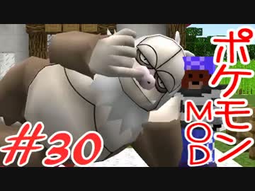 【Minecraft】ポケットモンスター　シカの逆襲＃30【ポケモンMOD実況】