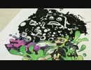 【スプラトゥーン】消しゴムはんこでヒーローモード【切り絵コラボ】