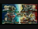 EXVSMBON バスターガンダム　[対中佐＆少将戦]