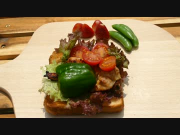 自家製野菜でチキンバーガー作ってみた【キッチン・ガーデン #3】