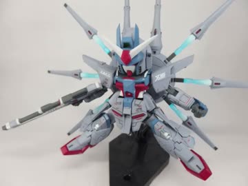 HGレジェンド+SDEXガンダムでデフォルメレジェンド作ってみた