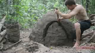 ホモと学ぶかまくらの作り方.Reusable charcoal mound