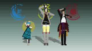 【MMD刀剣乱舞】WAVE【モデルテスト】