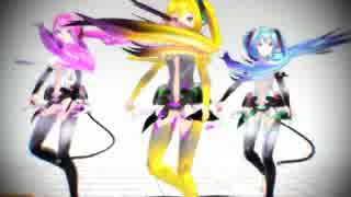 【MMD】極楽浄土モーションで美メロハウス