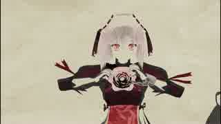 水墨っぽい華扇と霊夢で桃源恋歌【東方MMD】