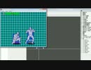 20170620 2D格闘ツクール2nd しゃがみ動作テスト