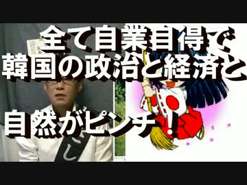 韓国の政治と経済と国土が大ピンチだが全部自業自得
