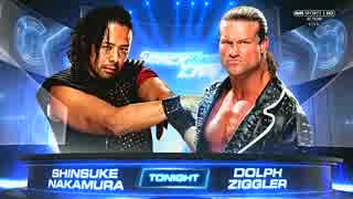 【WWE】中邑真輔 vs ドルフ・ジグラー【17.06.20】