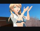 【MMD艦これ】プリンツが水着で舞い踊る極楽浄土