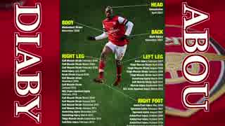 【Arsenal】 アブー・ディアビ 全ゴール 2006-2011