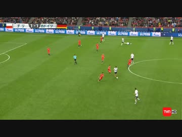 【プレW杯】2017コンフェデ 　ドイツ × チリ 【ロングハイライト】