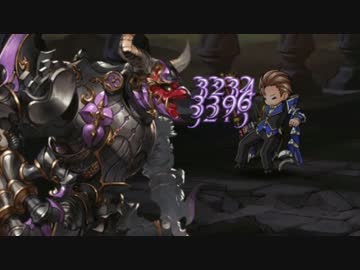 【グラブル】ドゥンケルハイトLv90VSシュヴァ剣4凸7本【古戦場】