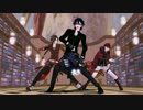 【MMD文アル】 ぶらいWAVE 【だざ誕】