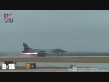 アフターバーナー全開離陸EA-18G/F-16/F-22/F-35/F-15/F-4/B-1B