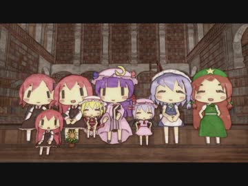 【第9回東方ニコ童祭】へちょい小悪魔は本が好き【モデル配布】