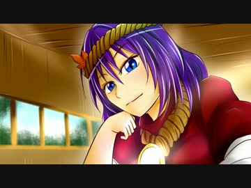 【第9回東方ニコ童祭】【手描東方】トイレの神様神奈子様