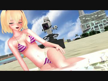 【東方MMD】アリスでグラビアっぽい何か[720P]