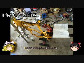 【ゆっくり】またまた独身貴族がバイク弄るってよ Part6 【CRM250R】