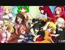 【MUGEN】ぜったい最胸☆OPPAI戦争！！【狂中位】 OP