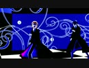 【MMD】K　猿比古と美咲でHYBRID