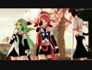 【艦これMMD】スキスキ絶頂症《カメラリメイク》【江風×山風×海風】