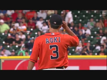 【MLB】アストロズ青木メジャー初登板！【野手登板】