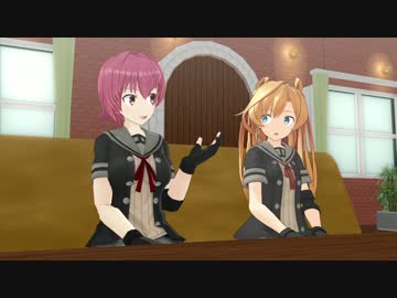 【MMD艦これ】夕張「できましたよ提督！零式好感度測定機です！」その24
