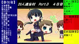 【リプレイ】20人適当村　Part3　【RP(笑)人狼】　