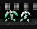 【#コンパス】自作モデルと公式モデルでルカルカ踊ってもらった【MMD】