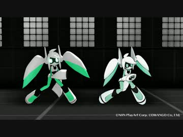 【#コンパス】自作モデルと公式モデルでルカルカ踊ってもらった【MMD】
