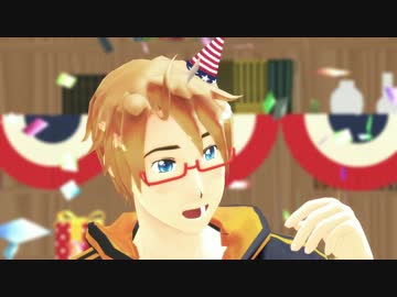 【APヘタリアMMD】惑星ループ【メリ誕2017】