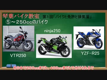 【琴葉バイク教室】一限目「バイクと免許と排気量」【VOICEROID解説】