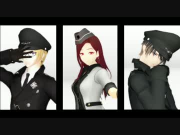 【MMDA3!】 Masked bitcH 【真澄・いづみ・左京】