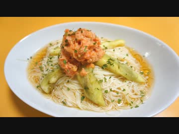 おうちで作る冷製イタリアントマトそうめん