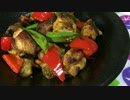夏バテ知らず！鶏肉と夏野菜のカレー焼き【簡単ボッチめし】