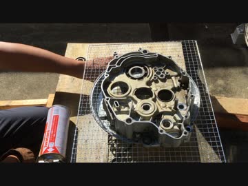 【YD125】バイクを弄りたい-15　ベアリング取り外し編2