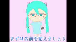 【初音ミク】 筋の名前 【解剖学】