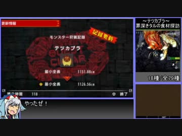 【ゆっくりMHXX】最小金冠コンプの旅part8